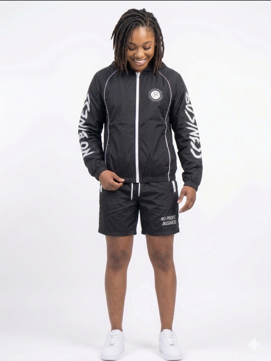 Graffiti Long Sleeve Short Set