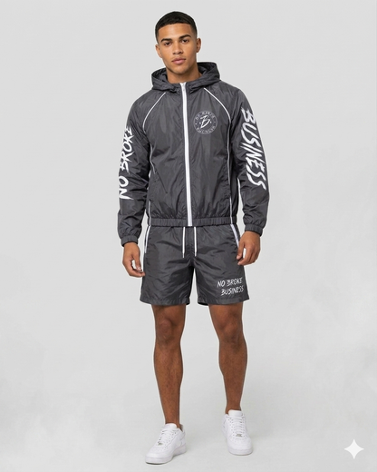Graffiti Long Sleeve Short Set