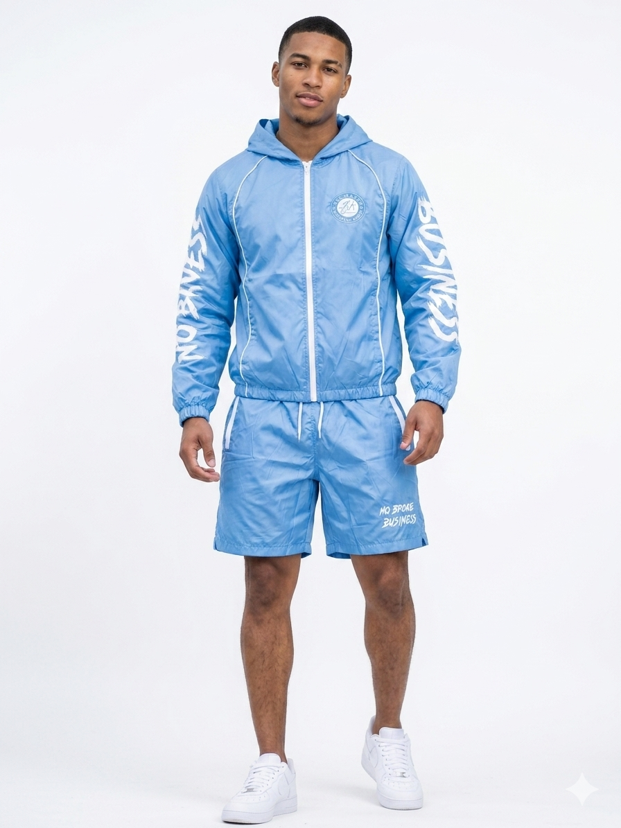 Graffiti Long Sleeve Short Set